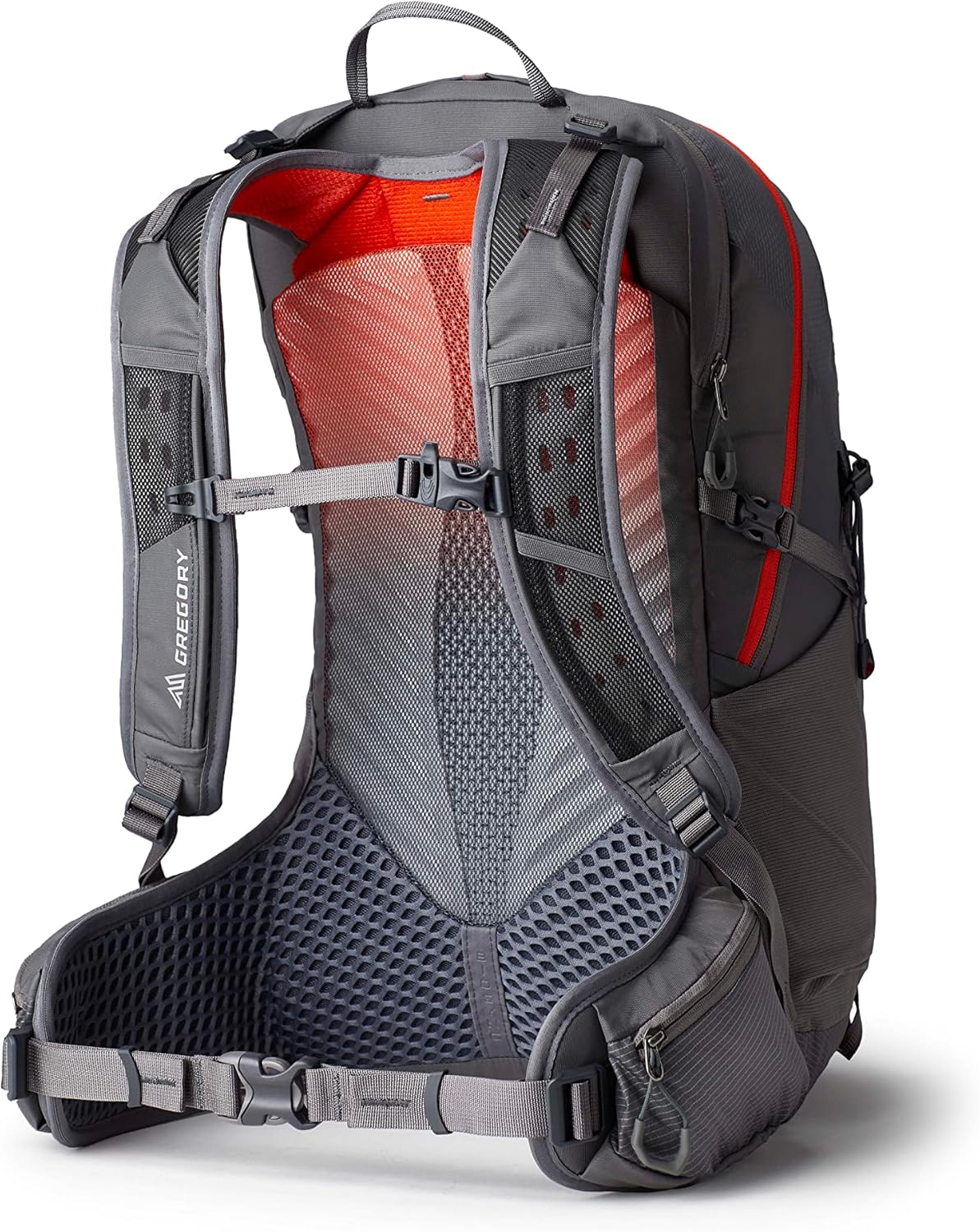 Gregory Maya 25L Women's Day Hiking Backpack, Ventilated Backpanel, Built-In Hydration Attachment for Water Bladder (Reservoir Not Included), One Size Fits All, Sunset Grey