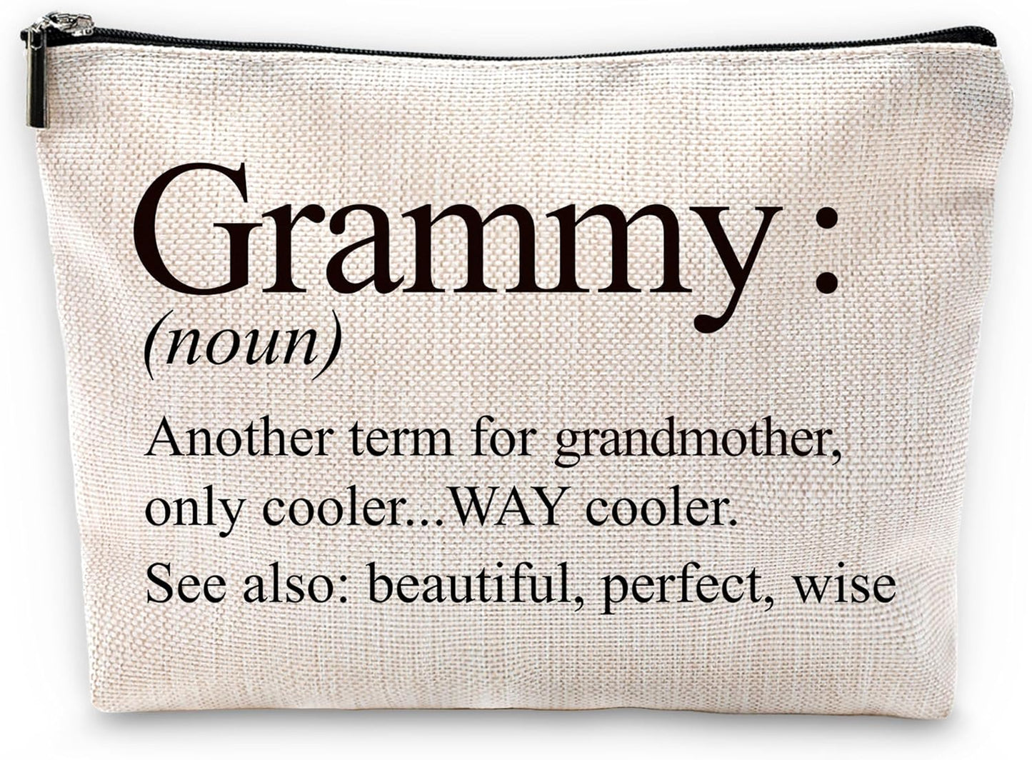 Sufamb Grammy Gifts Makeup Bag, Best Grammy Gifts for Mother's Day Birthday from Grandkids Cosmetic