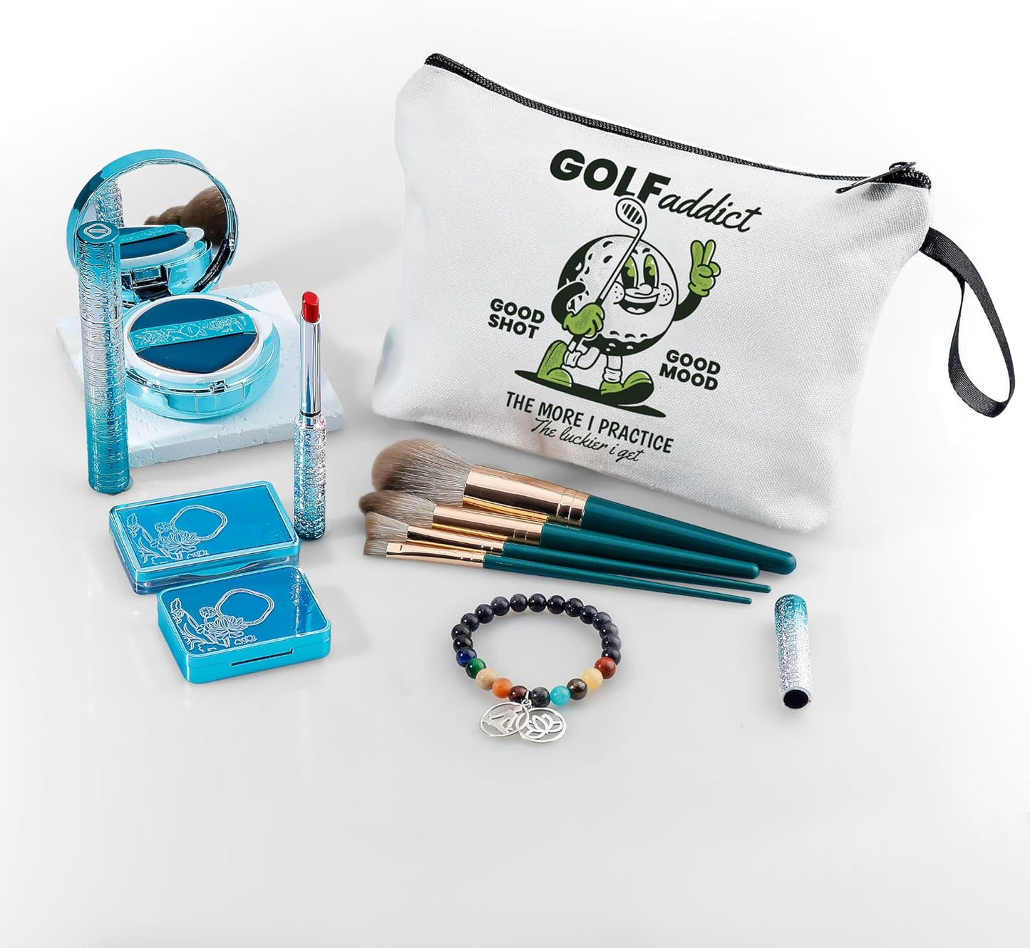 Golf Accessories for Women,Small Golf Bag,Female Golfer Gifts,Funny Golf Gifts,Makeup Bag for Purse,Golf Party Favors,Golf Bag Women,Golf Gifts