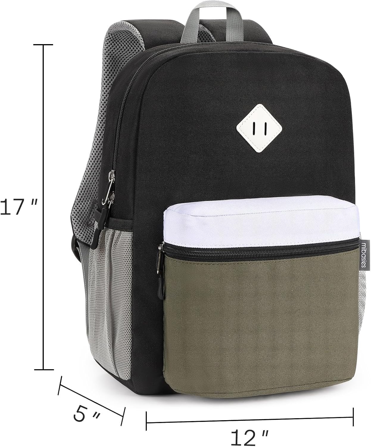 mibasies Kids Backpack for Boys 5-9: Large Boys Backpack for Elementary School