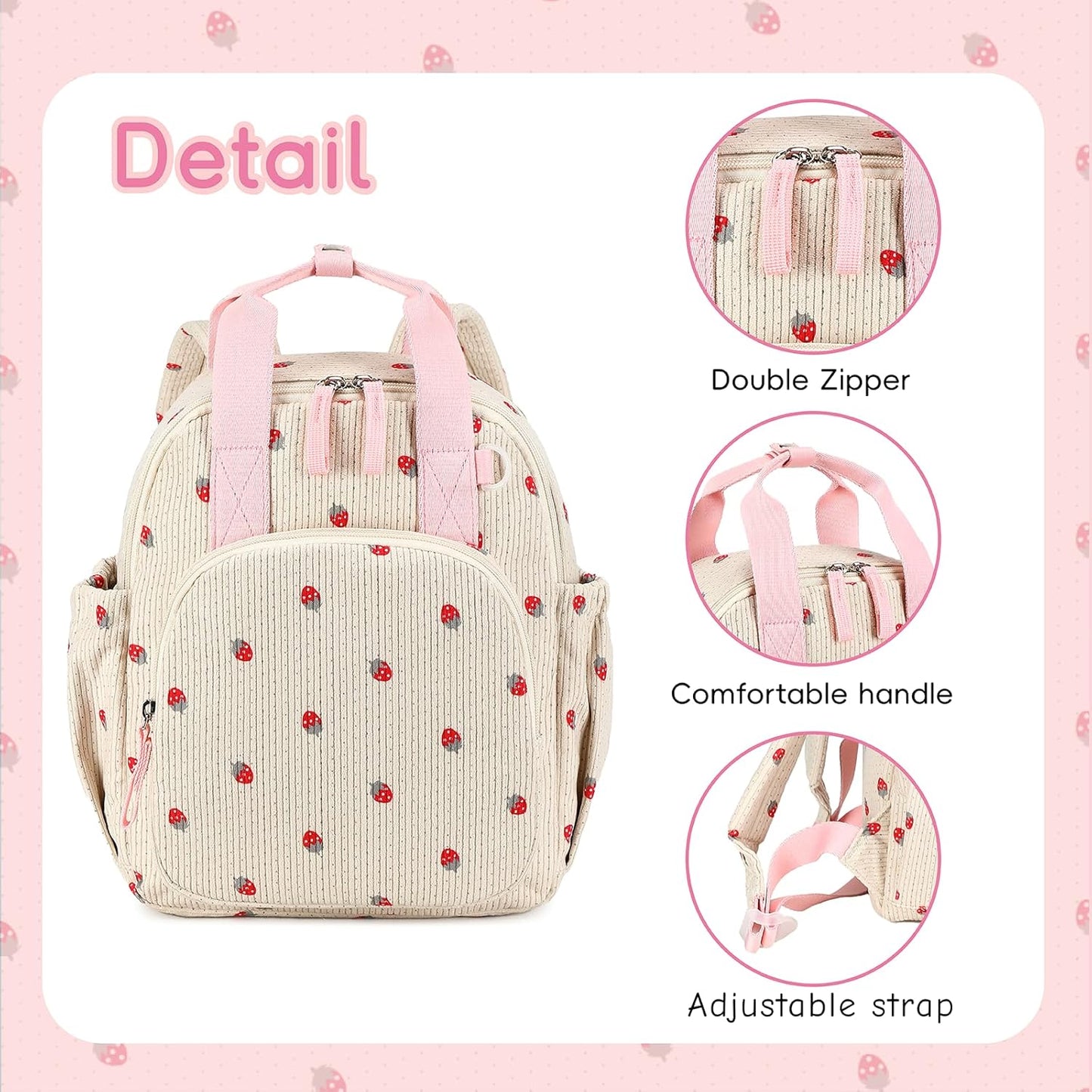 Bluboon Toddler Backpack for Girls Boys 2-4 Cute 12" Preschool Kindergarten Backpacks Kids Daycare Bags School Travel
