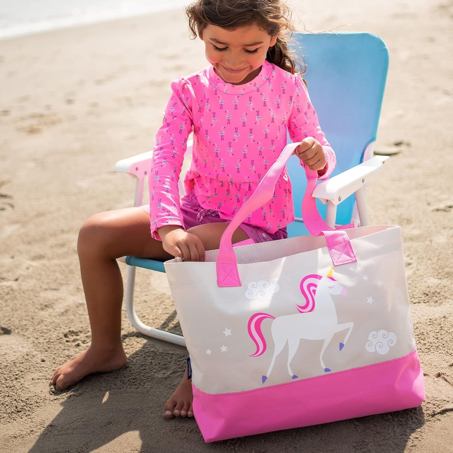 Wildkin Tote Bag – Durable Polyester, Dual Handles, Stylish & Lightweight for Travel