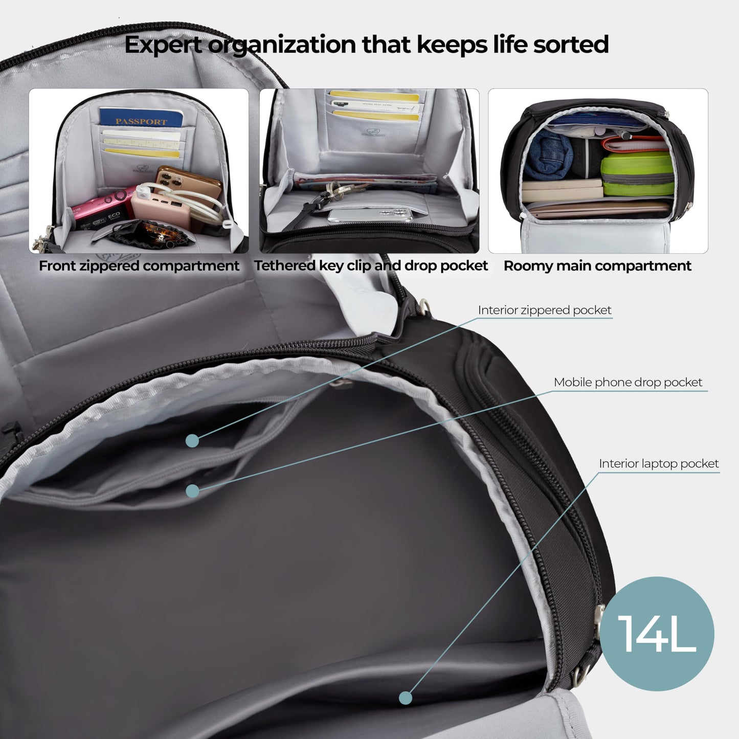 Travelon Anti-Theft Classic Backpack