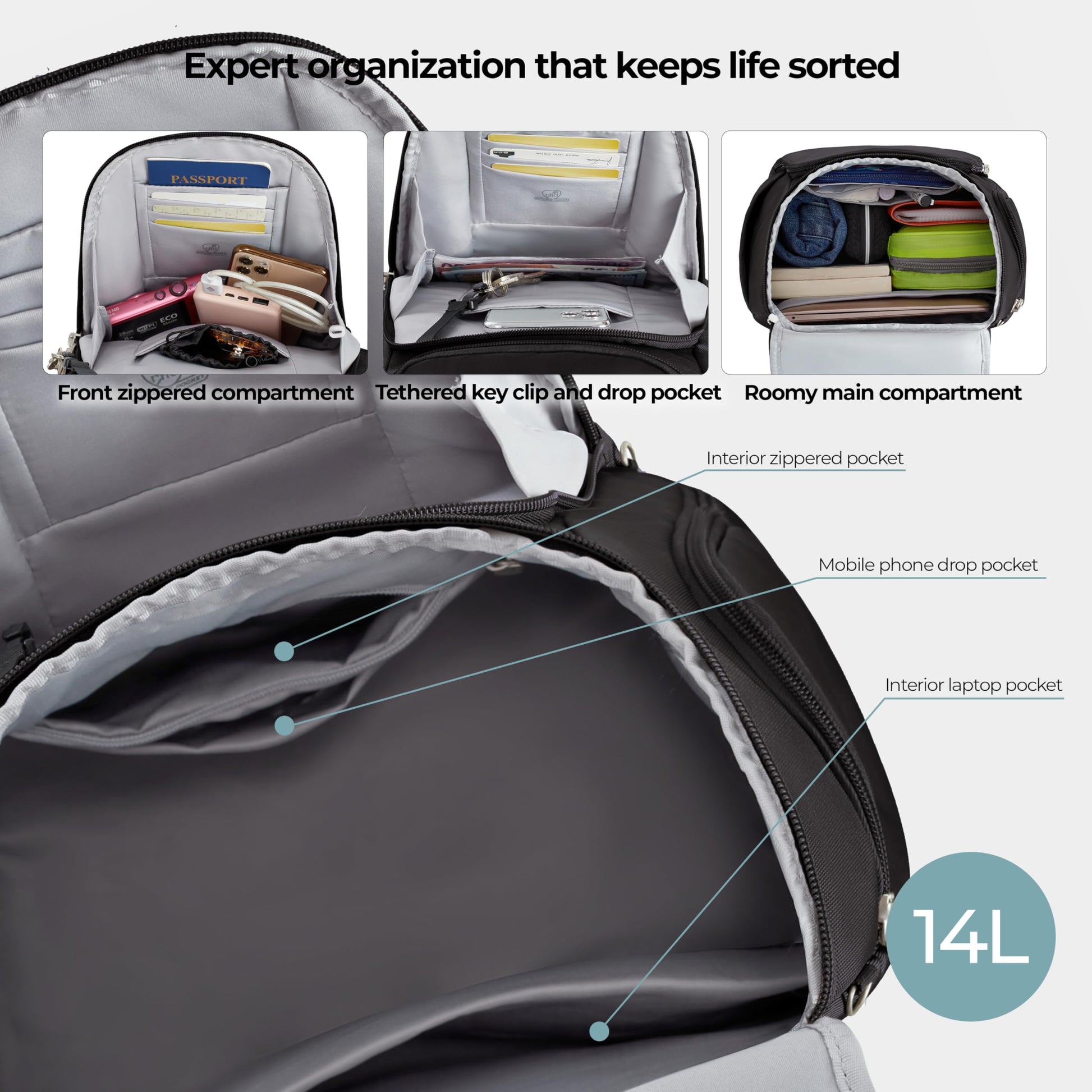 Travelon Anti-Theft Classic Backpack