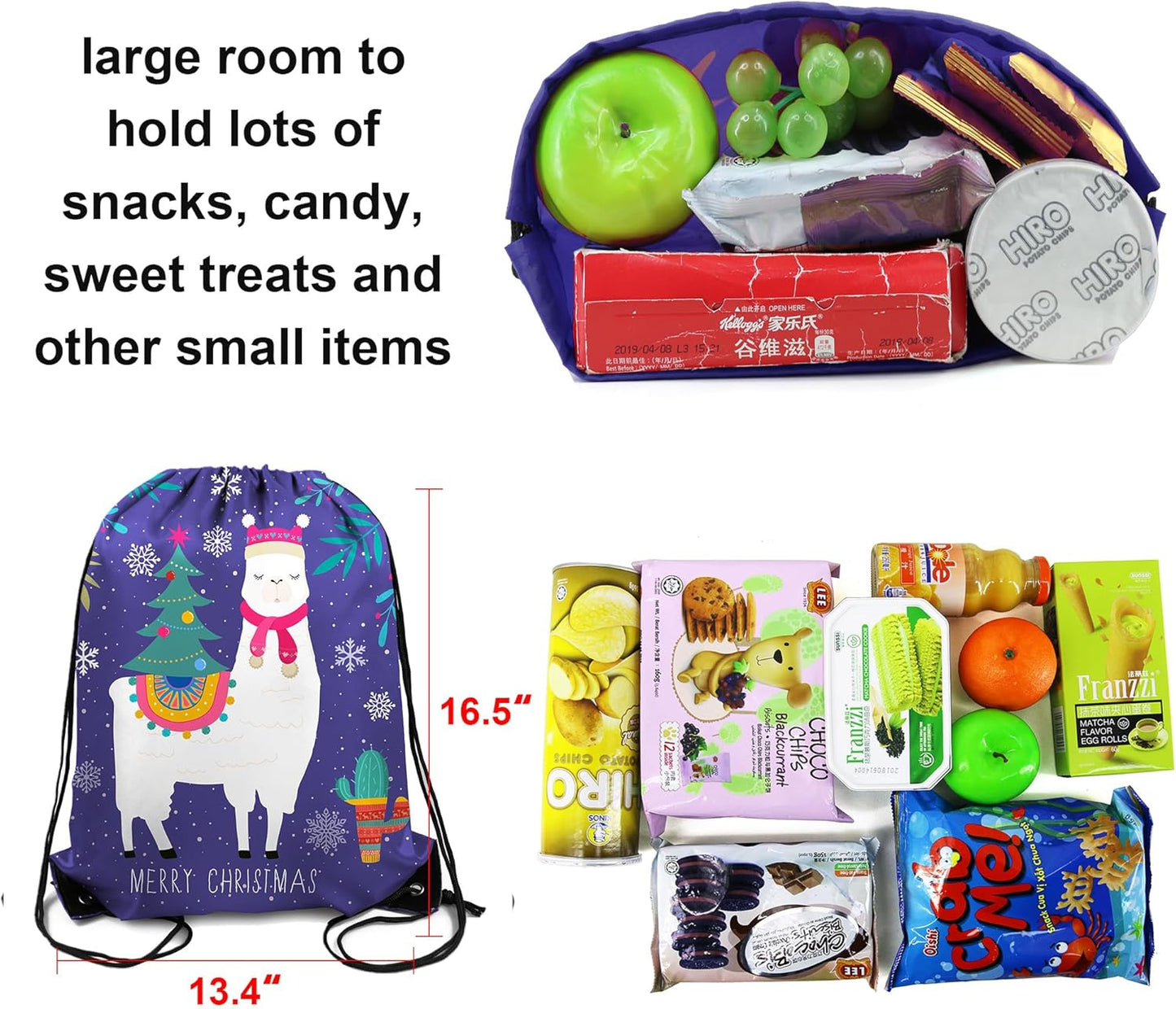 BeeGreen Drawstring Backpack Bags 20,30,50 Packs Reflective String Bags for Gym Sport Trip Cinch Sack DIY for Women Men
