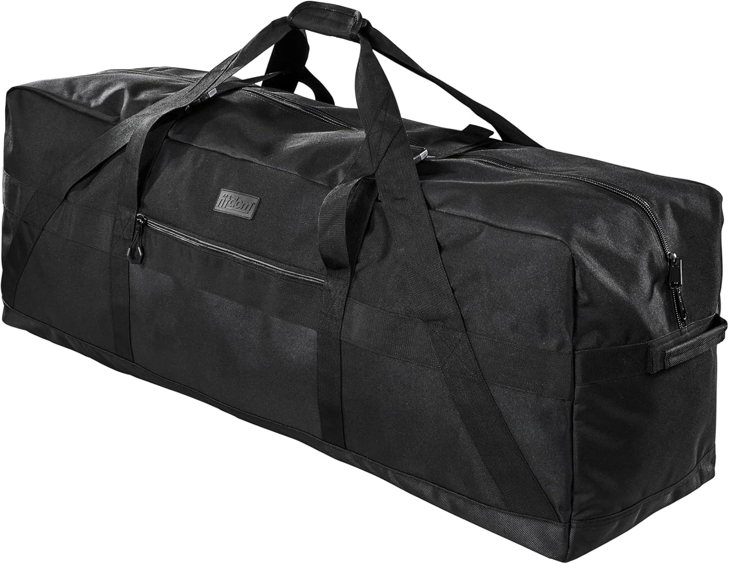Fitdom 123L 42" Heavy Duty Extra Large Duffle with Upgrade Zipper, Durable & Water Resistant.