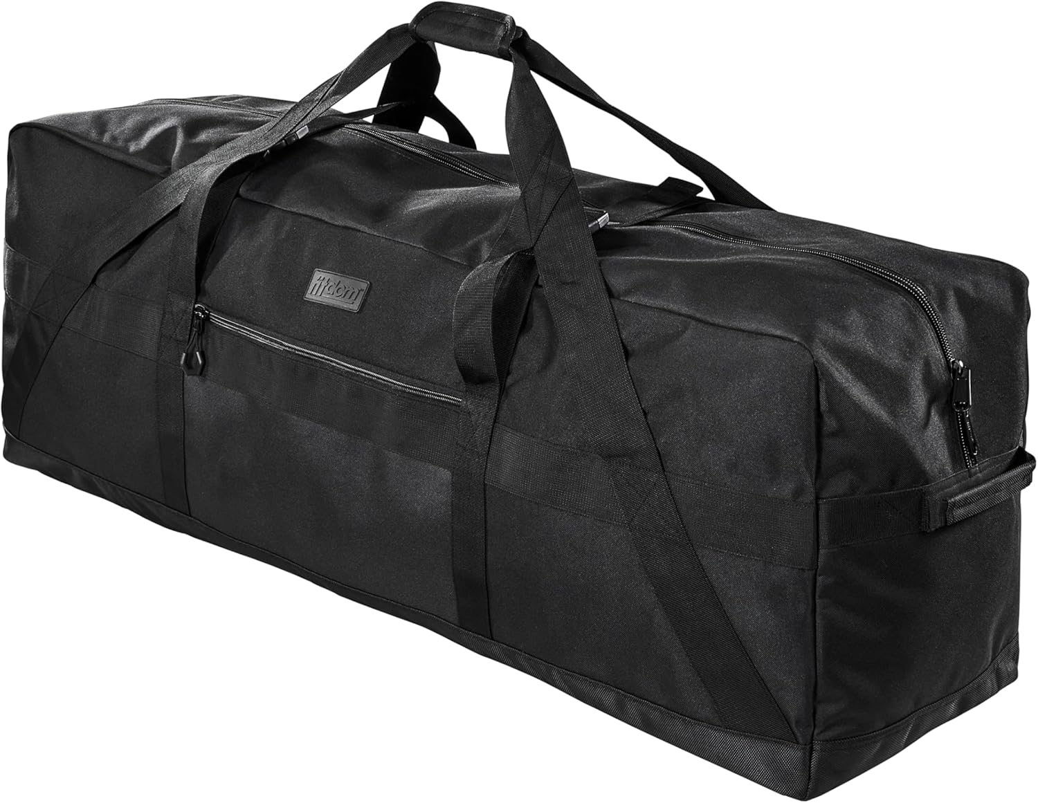 Fitdom 123L 42" Heavy Duty Extra Large Duffle with Upgrade Zipper, Durable & Water Resistant.