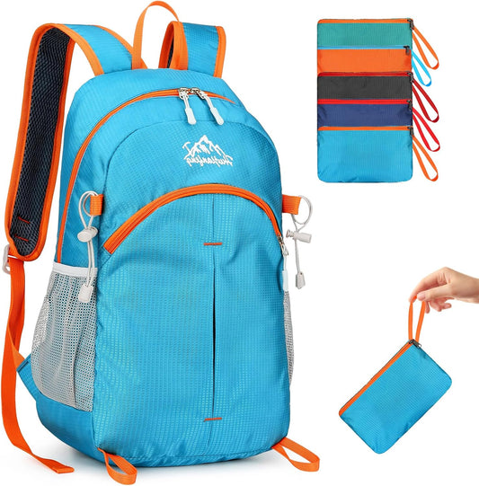 20L Small Hiking Backpack, Lightweight Foldable Daypack Water-resistant Travel Camping Packable Backpack