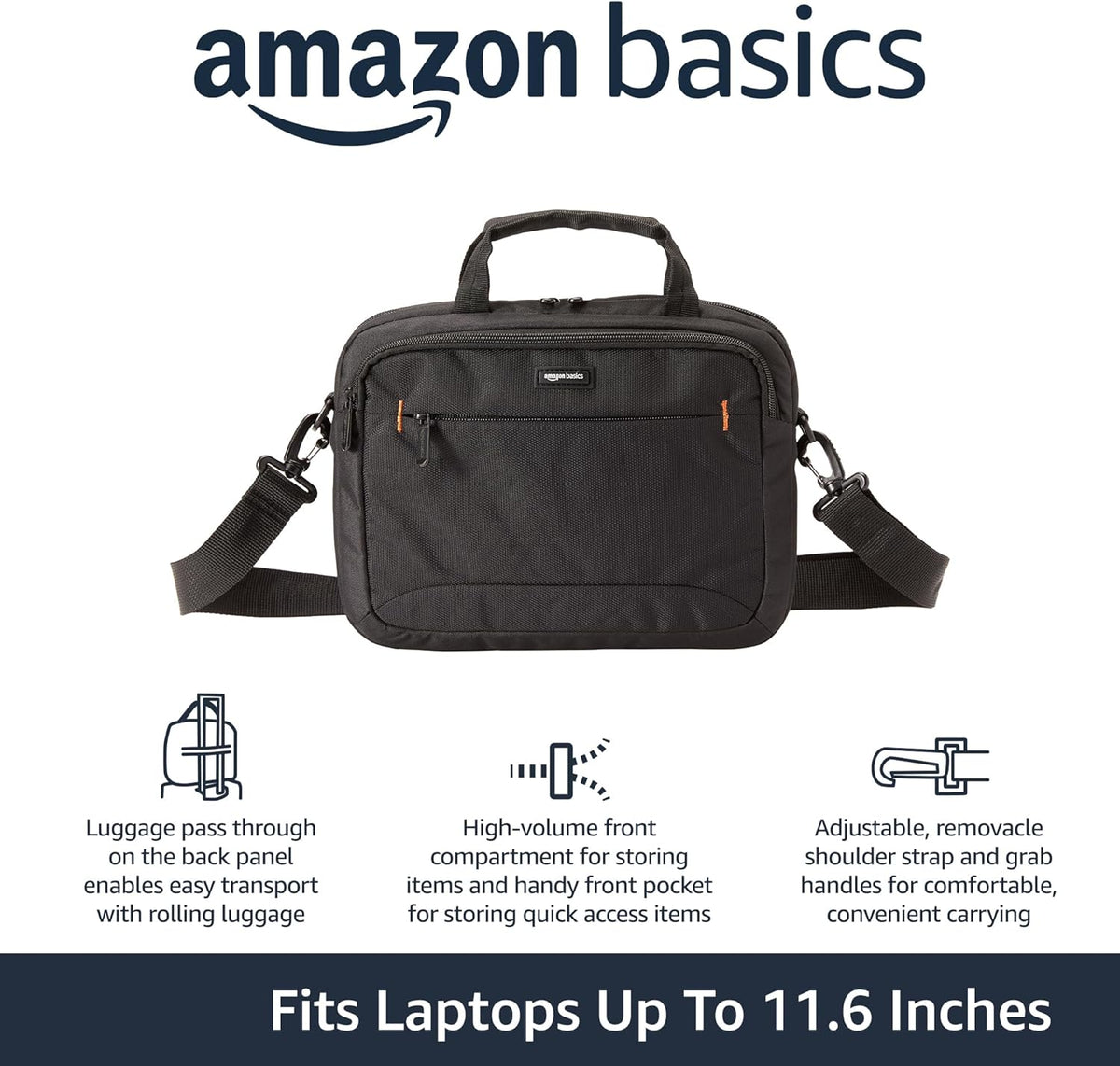 Amazon Basics Laptop and Tablet Bag Case