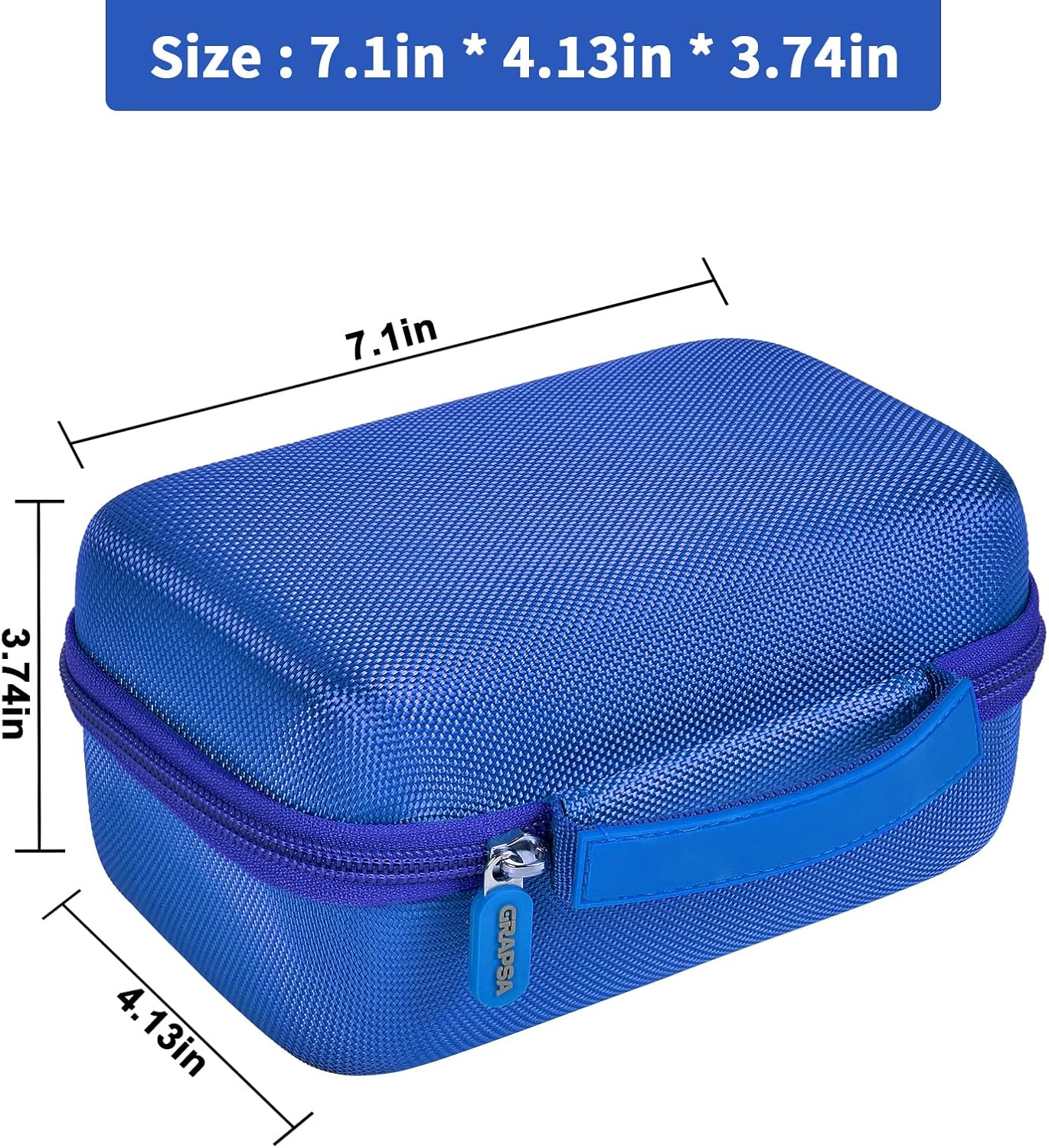 Case Compatible with Anker Prime Power Bank, 27,650mAh 3-Port 250W& for Prime USB C Charging Station, Storage Travel Holder for Anker Prime Charging Base, Portable Chargers, Cable-Blue (Box Only)