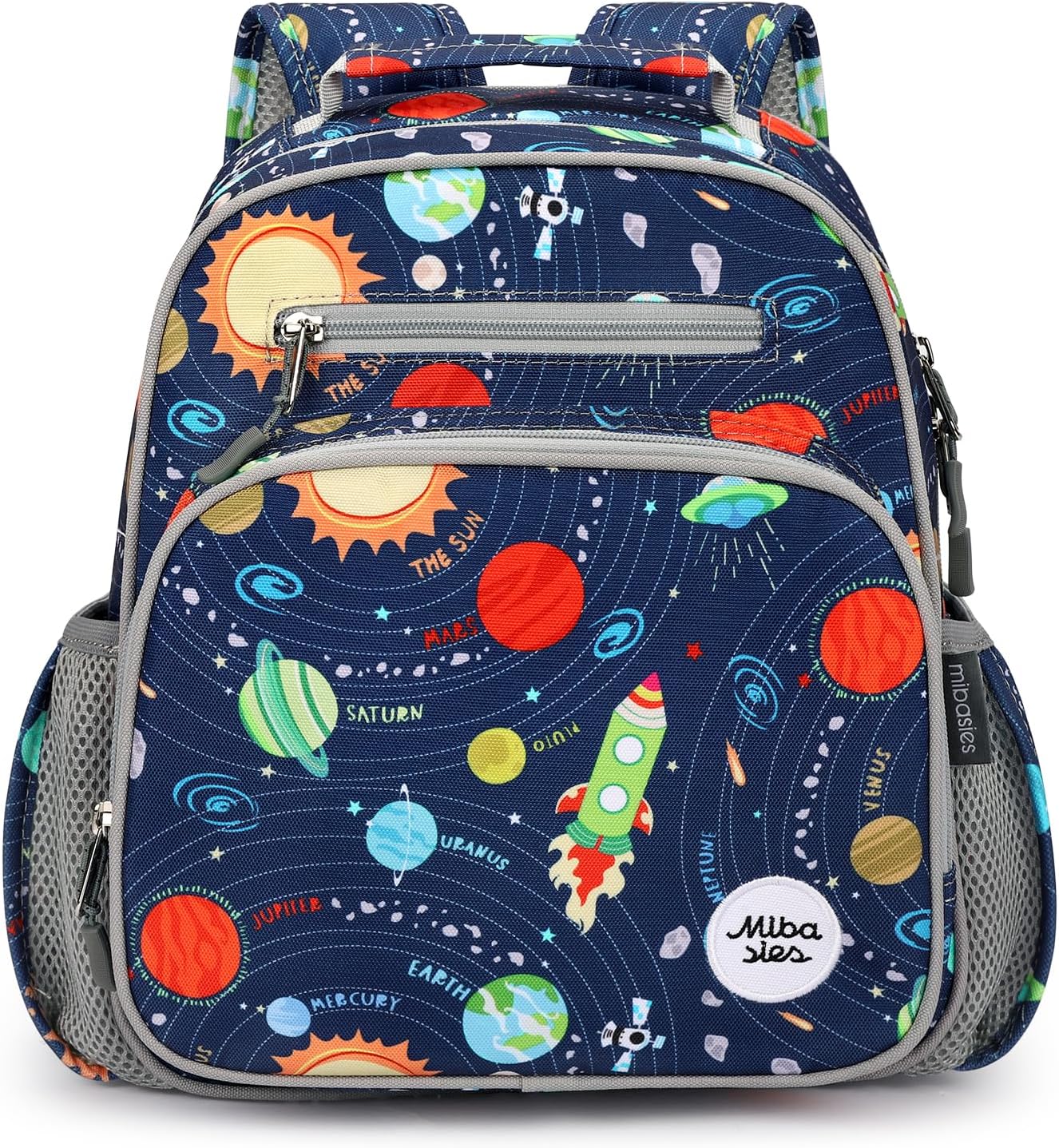 mibasies Toddler Backpack for Boys 2-4: Cute Kids Backpacks Boys - Preschool Kindergarten Backpack