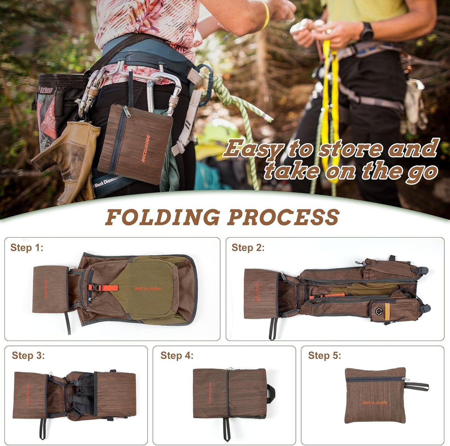 20L Small Hiking Backpack for Men Women Foldable Packable Back Pack Ultralight Hiking Daypack for