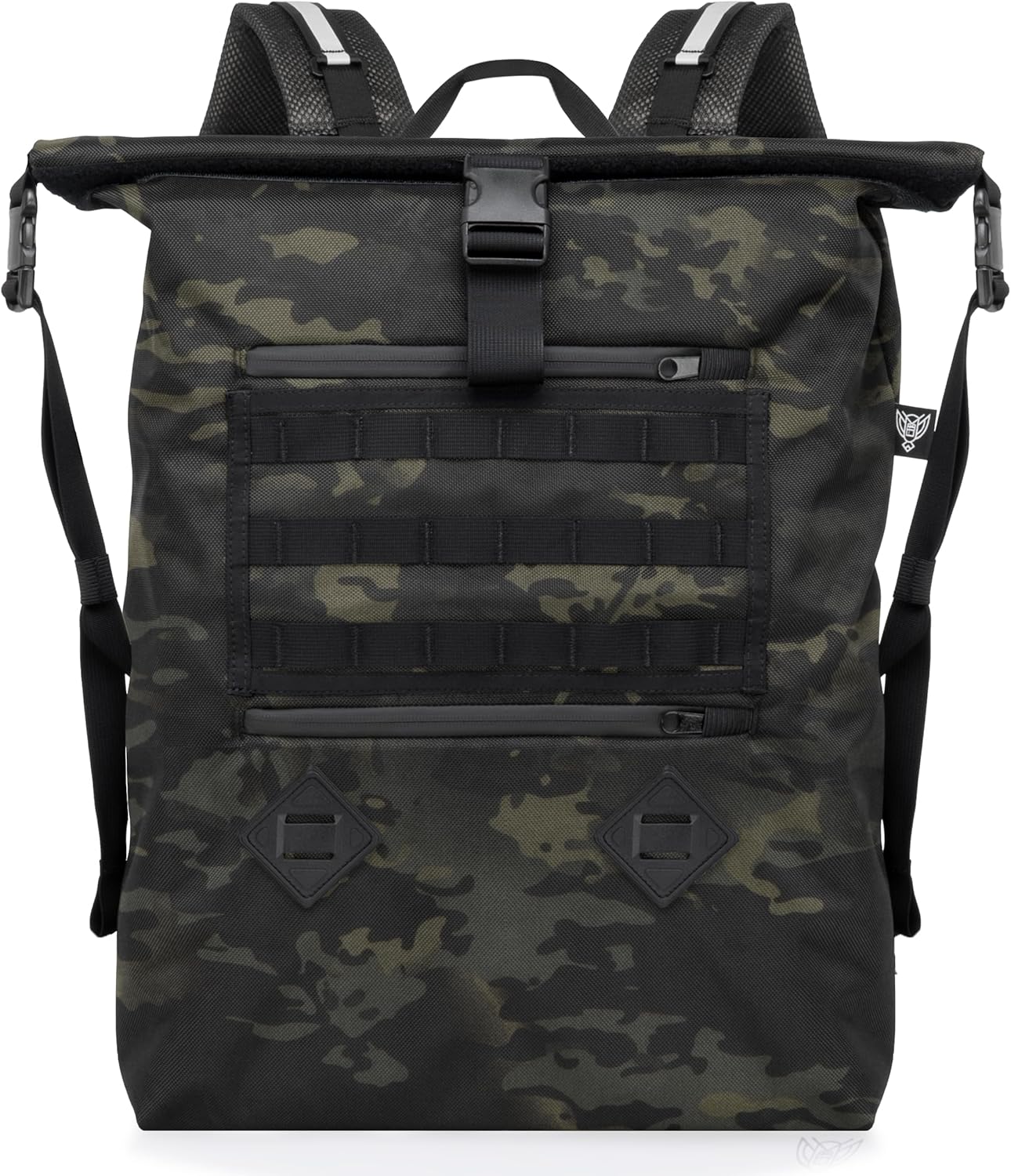 Xtreme Sight Line ~ AQUA RT ~ Large Water-Proof Faraday Backpack for Laptops, Tablets, and Mid-Size Electronics ~ Tracking/Hacking Defense ~ Midnight MultiCam