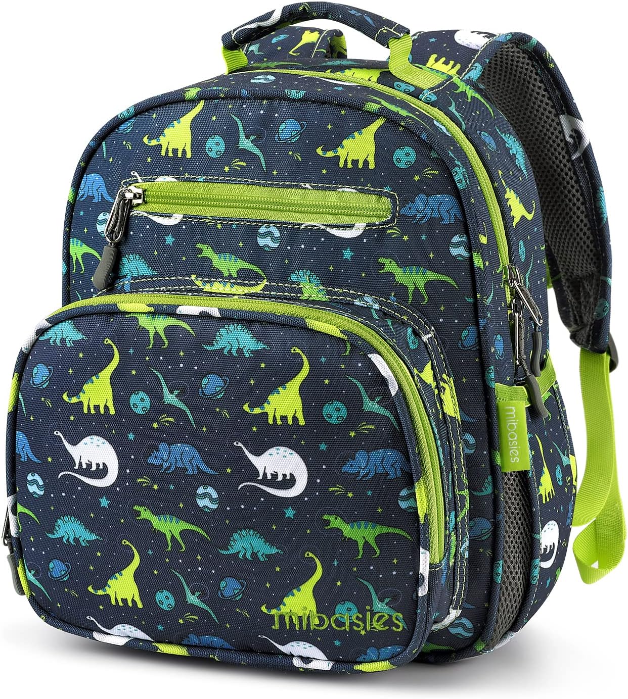 mibasies Toddler Backpack for Boys 2-4: Cute Kids Backpacks Boys - Preschool Kindergarten Backpack