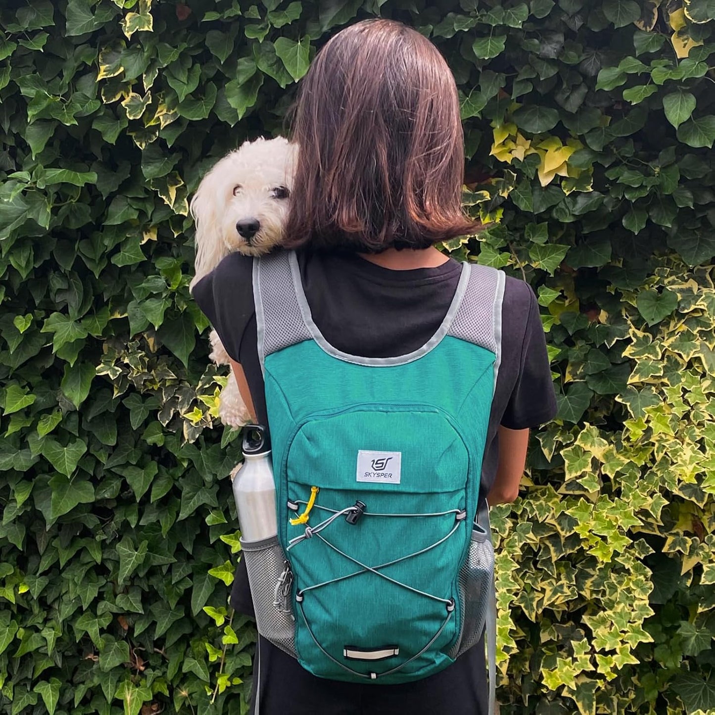 SKYSPER Foldable Hiking Backpack - 10L Small Lightweight Daypack Breathable Travel Backpacks for