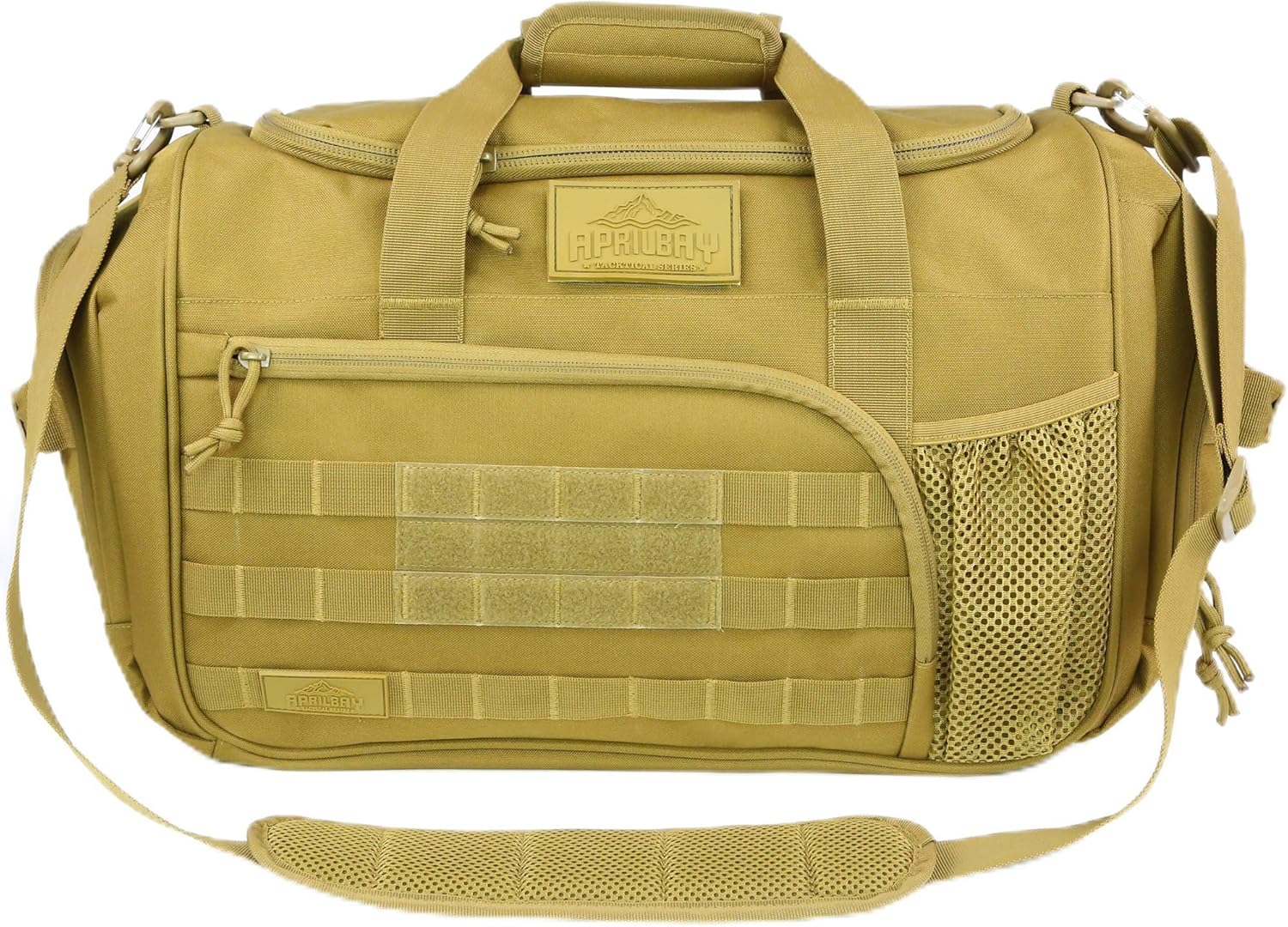 APRlLBAY Gym Bag Large Size 43L Training Bag Traveling With Luggage Strap Equipment Bag Tactical