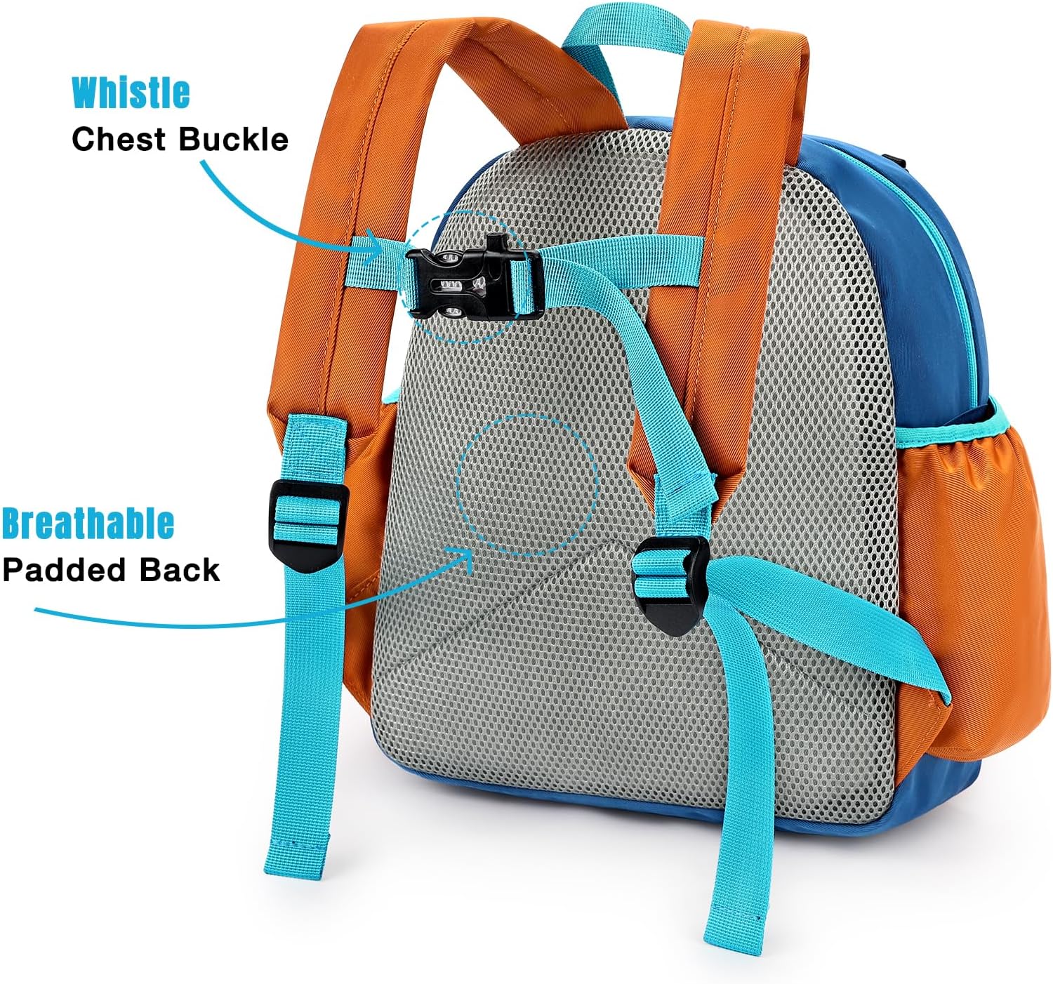 STEAMEDBUN Toddler Backpack for Boys 2-4: Kids Backpack Boys Girls - Preschool Kindergarten Daycare