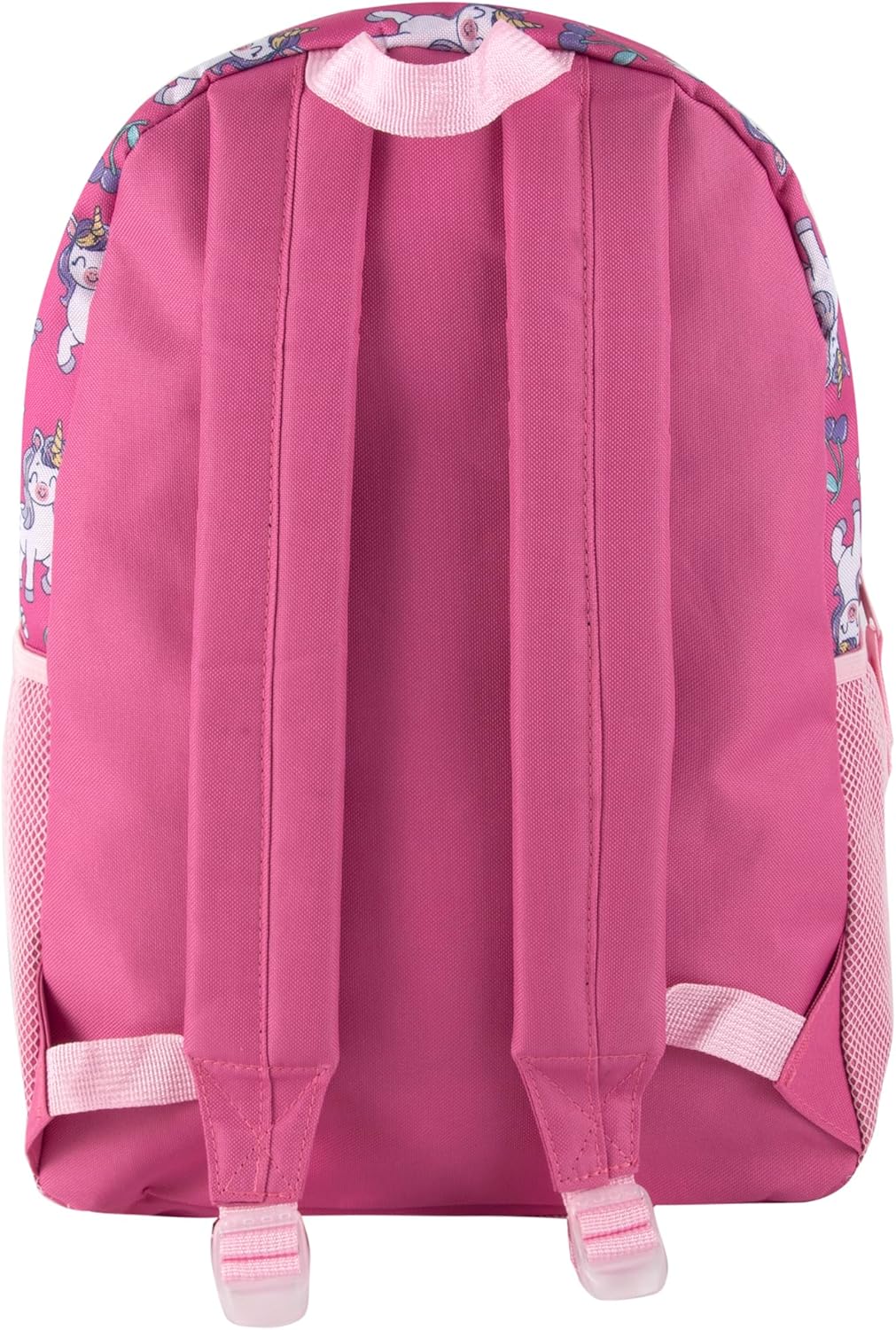 Trail maker 17” Kids Character School Backpacks Plush for Girls with Side Pockets, Padded Straps