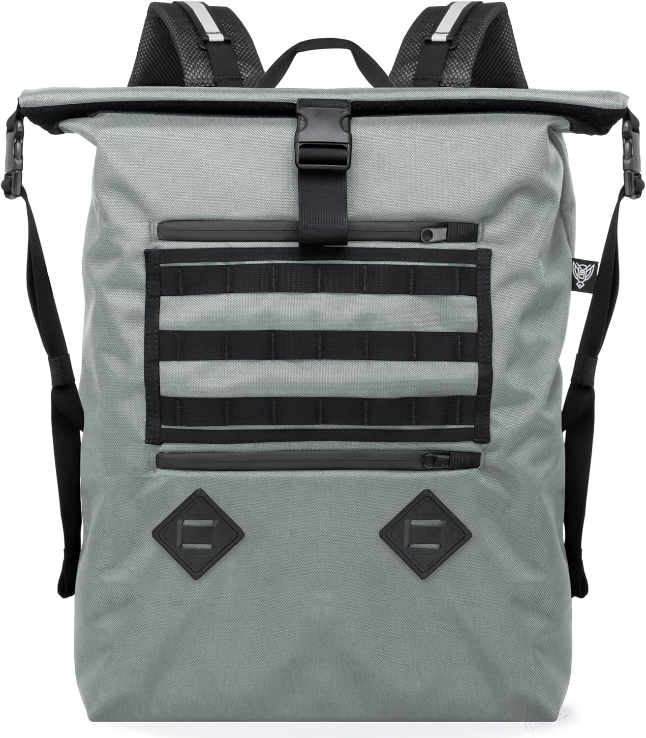 Xtreme Sight Line ~ AQUA RT ~ Large Water-Proof Faraday Backpack for Laptops, Tablets, and Mid-Size Electronics ~ Tracking/Hacking Defense ~ Silver