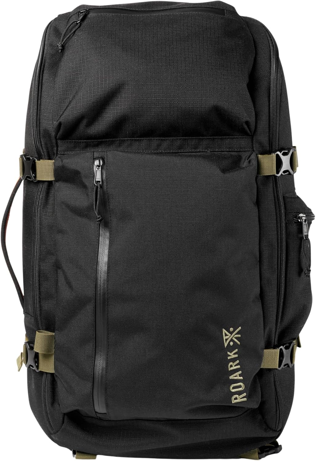 Roark 5 Day Mule 55L Backpack, Multi-Day Travel Pack with Laptop Storage, Black