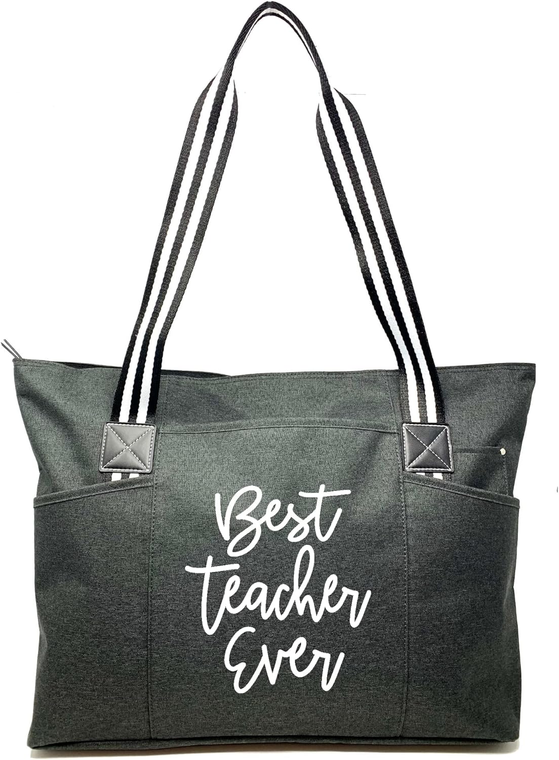 Brooke & Jess Designs Teacher Tote Bag for Work - Teacher Handbag Gifts for Women, Teacher Bag Best Teacher Appreciation Gift