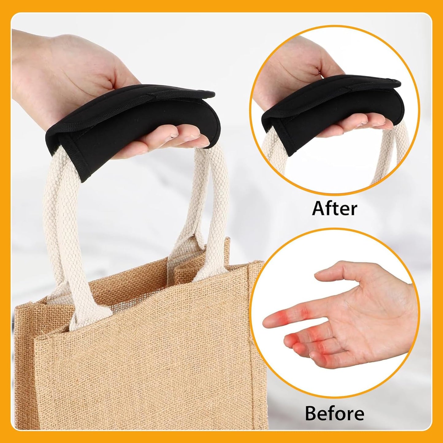 Luggage Handle Wraps – Premium Neoprene Handle Protectors for Suitcases, Bags & Carry On | Travel