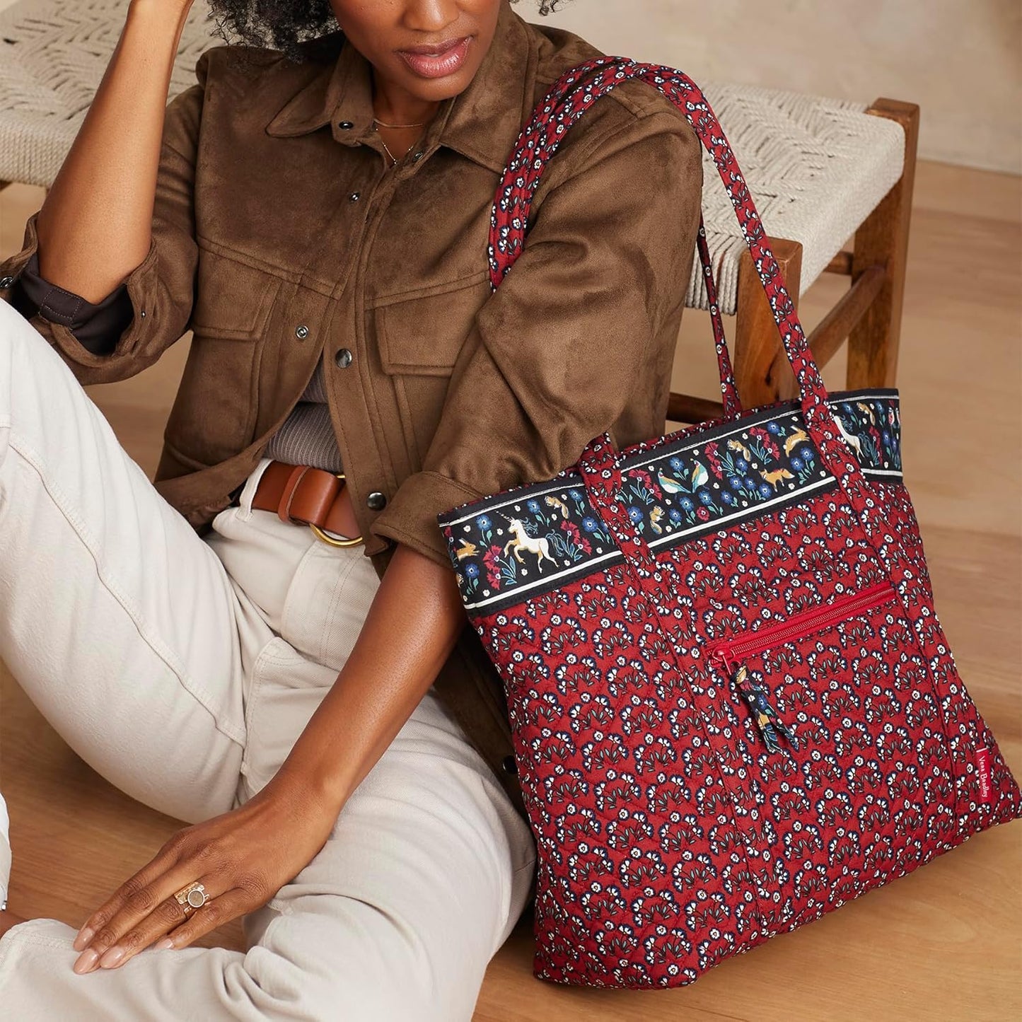 Women's Cotton Vera Tote Bag