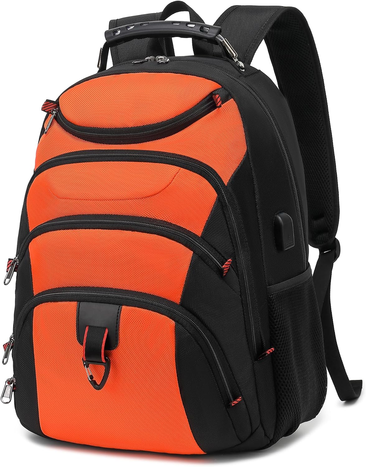 Boavan Laptop Backpack for men, 15.6 inch Laptop Bag with USB Port, Waterproof Travel Work Backpack