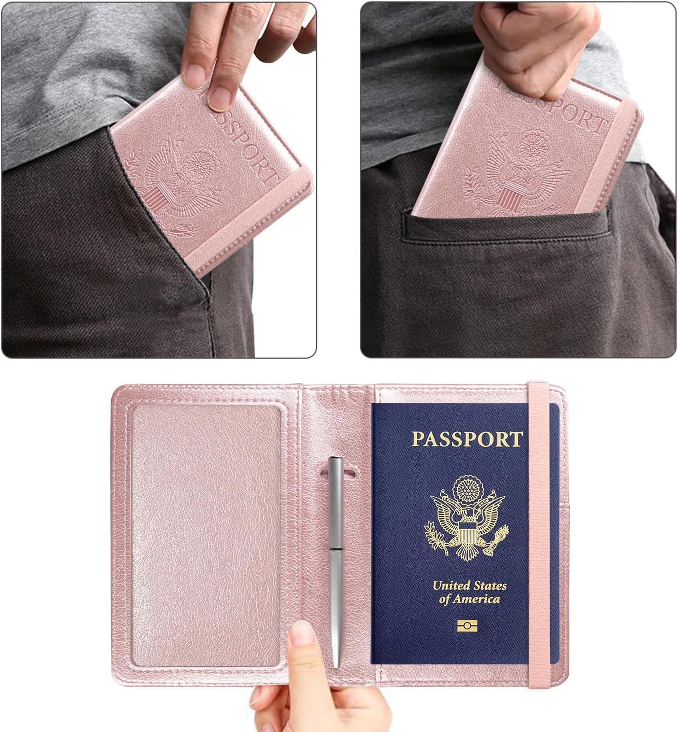 ACdream Women's Compact, Aa-Rose Gold