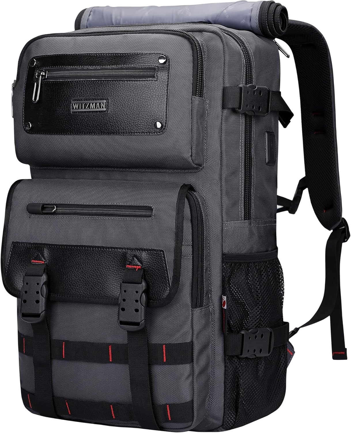 WITZMAN Carry On Travel Backpack for Men Duffle Bags Fit 17 Inch Laptop Airline Approved Laptop