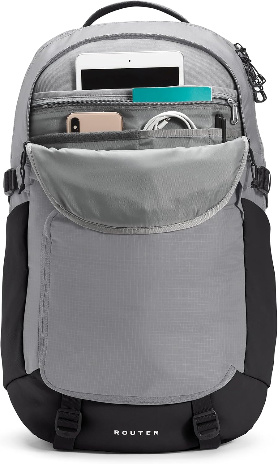 The North Face Unisex Router Meld Grey/TNF Black One Size One Size