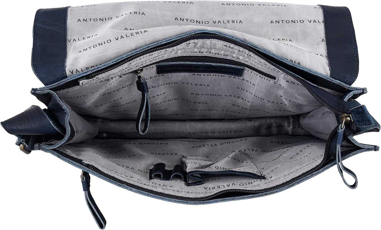 Antonio Valeria Albert Premium Leather Messenger Bag for Men