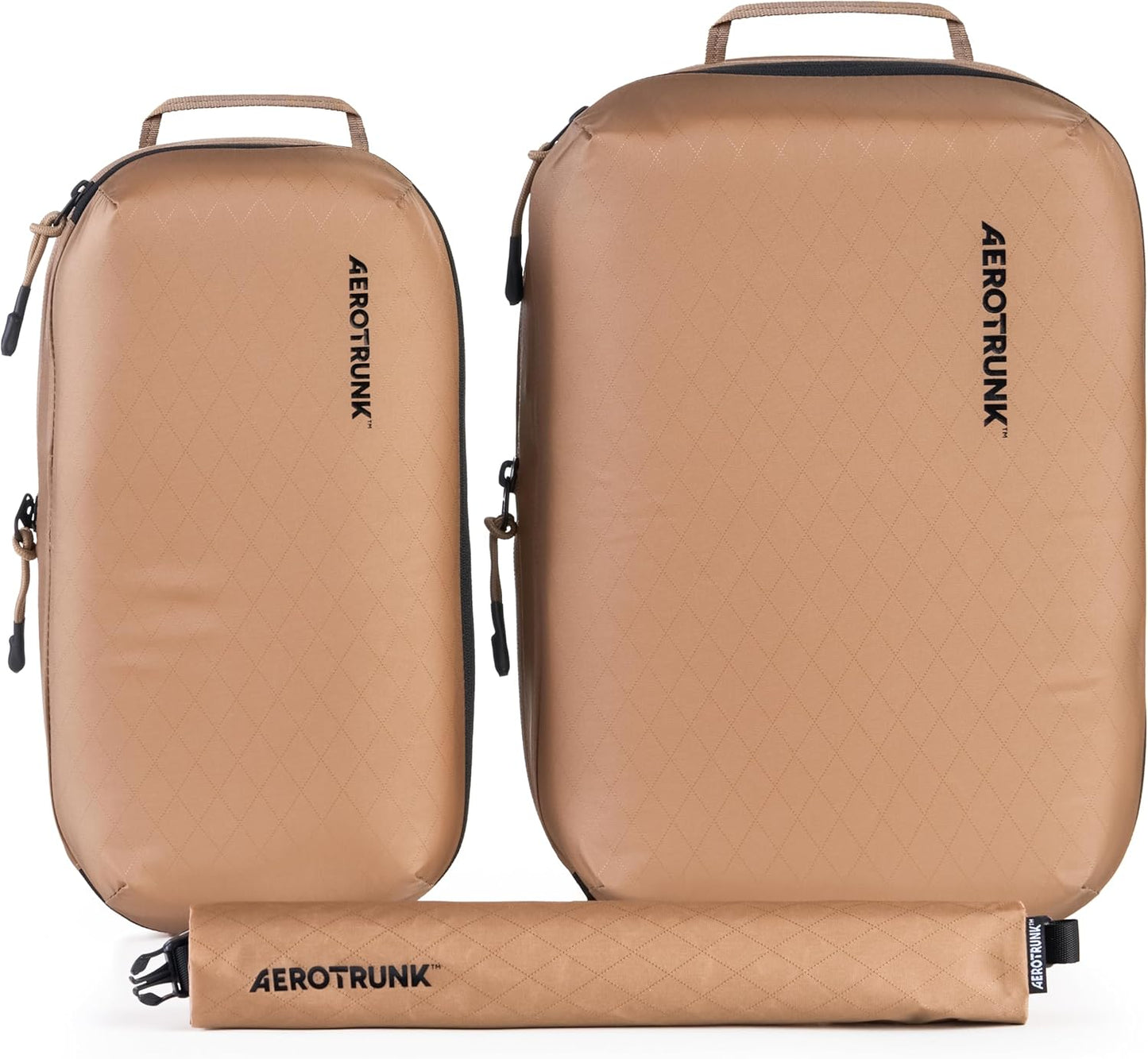 Aerotrunk Ultralight Compression Packing Cubes - Lightweight Travel Organizers for Suitcases and