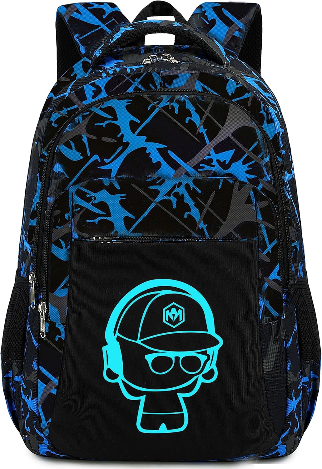 LEDAOU School Backpack for Boys Girls Kids Bookbag Elementary Primary Middle School Bag Travel Back Pack for Ages 6-14