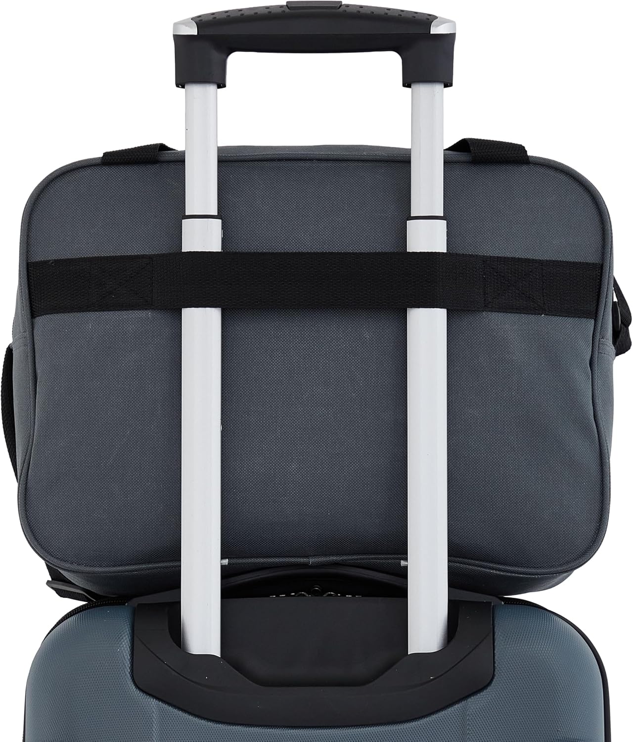 Travelers Club Midtown Hardside Luggage Travel, Slate, 4-Piece Set