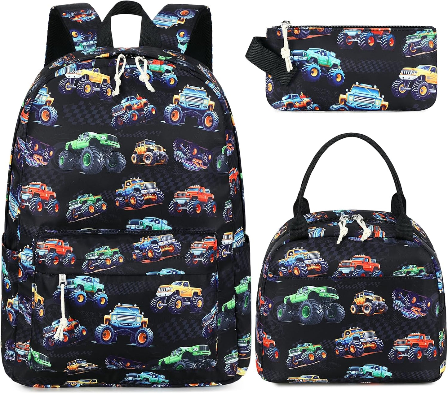 CAMTOP School Backpack for Kids Girls Boys Backpacks with Lunch Box Kindergarten Elementary BookBag Set for Age 4-10