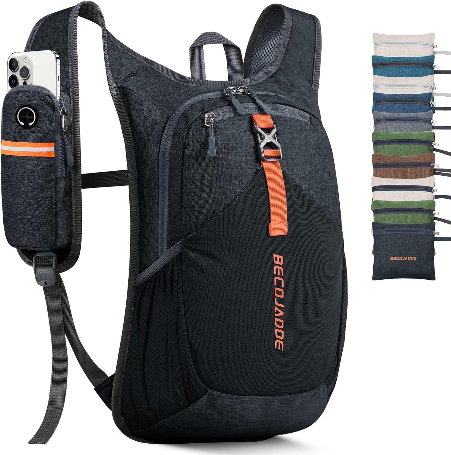 15L Small Hiking Backpack for Men Women Foldable Packable Back Pack Ultralight Hiking Daypack for