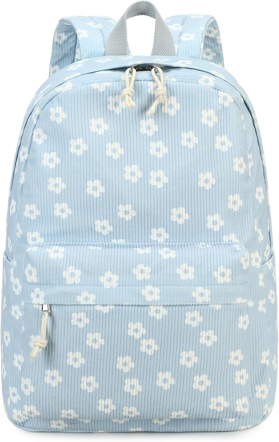 School Backpack for Teen Girls Bookbags Elementary High School Corduroy Laptop Bags Women Travel Daypacks