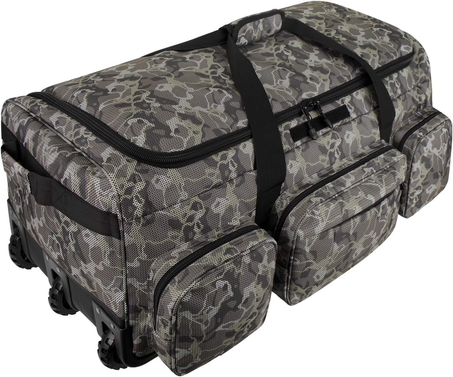 Rolling Duffle Bag with Wheels, 120L Military Luggage Bag for Travel,Large Tactical Heavy Duty