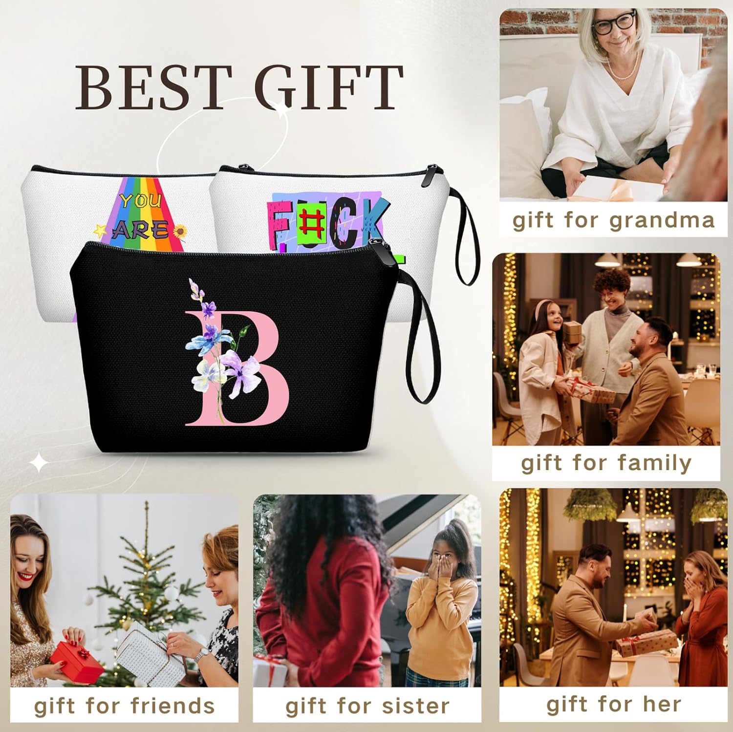 SEAMOON Women Birthday Unique Maid of Honor Friendship Gifts for Women Sister Bridesmaid Bride