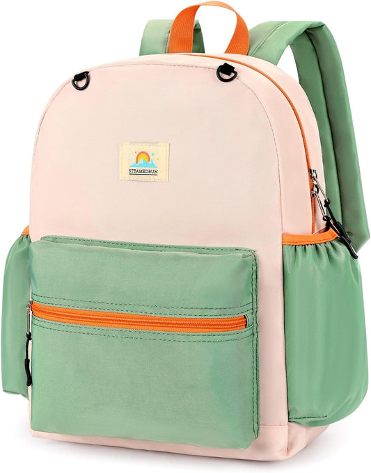 STEAMEDBUN Kids Backpack for Girls 6-8: Toddler Backpack for Preschool Kindergarten - Girls Backpacks for Elementary 4-6