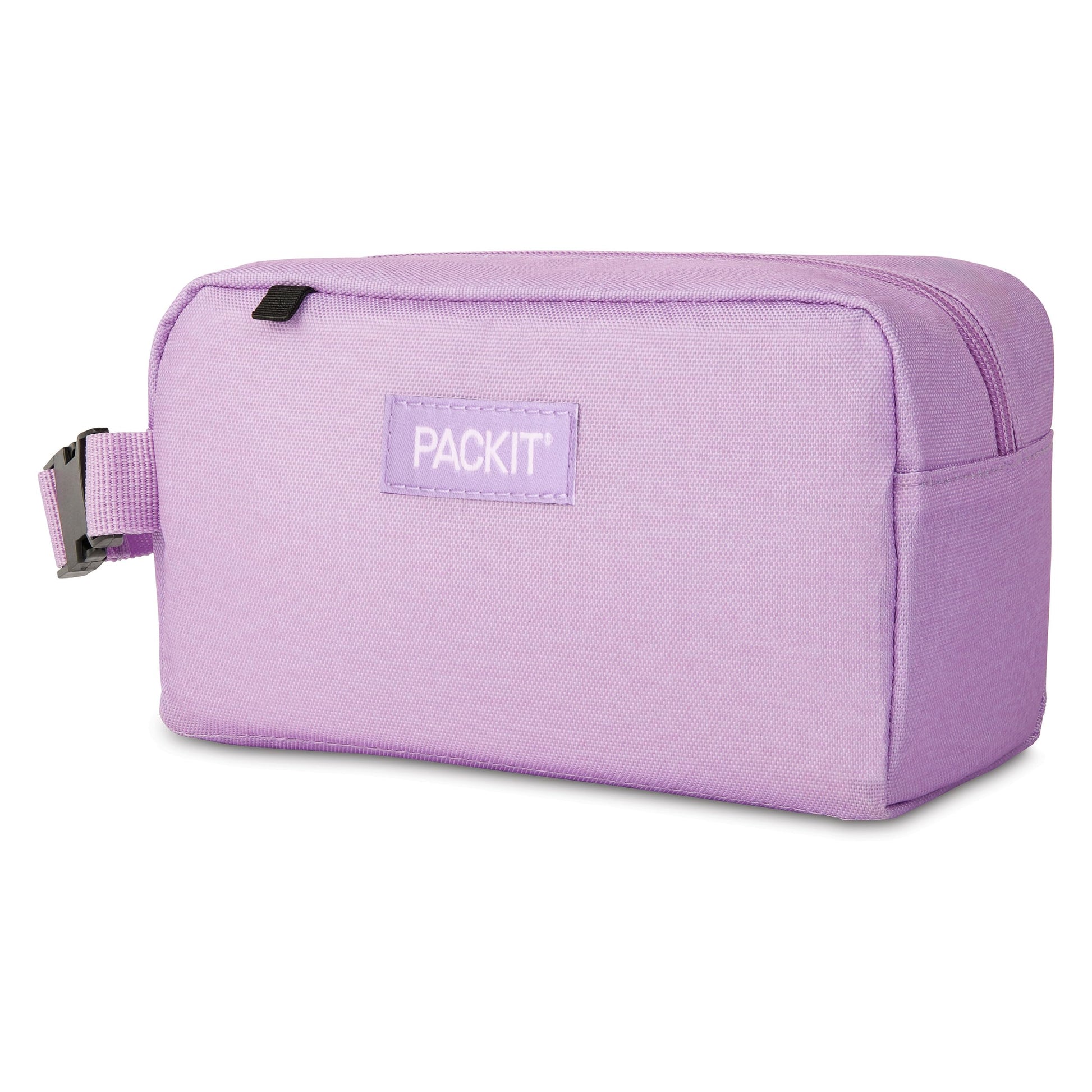 PackIt Freezable Small Insulated Snack Box, Lavender, with EcoFreeze Technology (Built-in Ice
