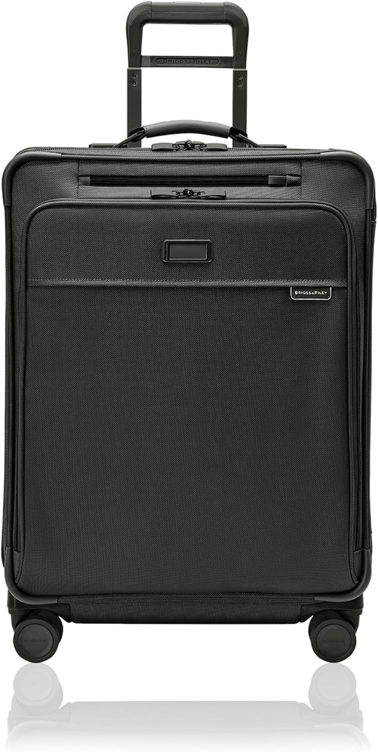 Briggs & Riley 26" Medium Expandable Spinner - Checked Luggage for Travel, Suitcases with Wheels