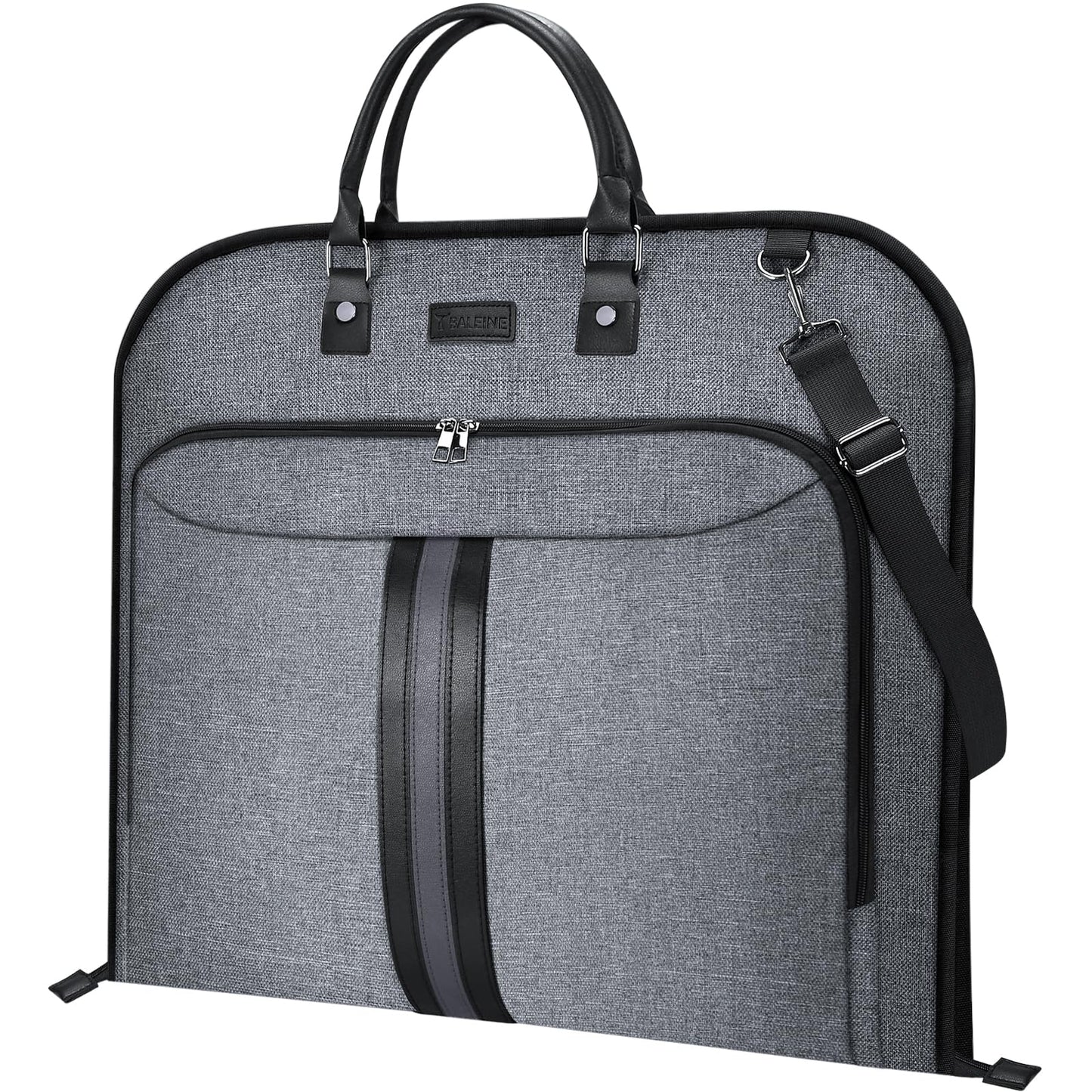 BALEINE Travel Garment Bag, Travel Suit Bag for Men, Water Resistant Carry on Garment Bag for