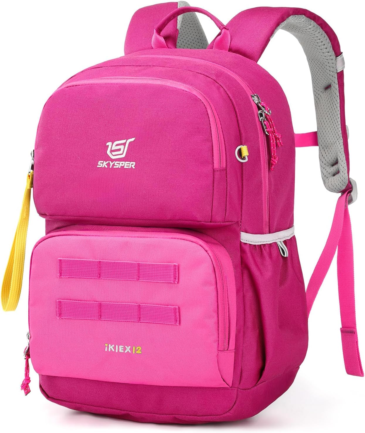 SKYSPER Kids Backpack for School 15" H Kindergarten Elementary Bookbag Children Travel Daypack for Camping