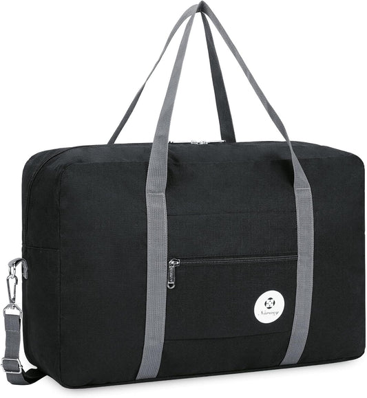 For Spirit Airlines Personal Item Bag 18x14x8 Foldable Travel Duffel Bag Tote Carry on Luggage Duffle Overnight for Women and Men