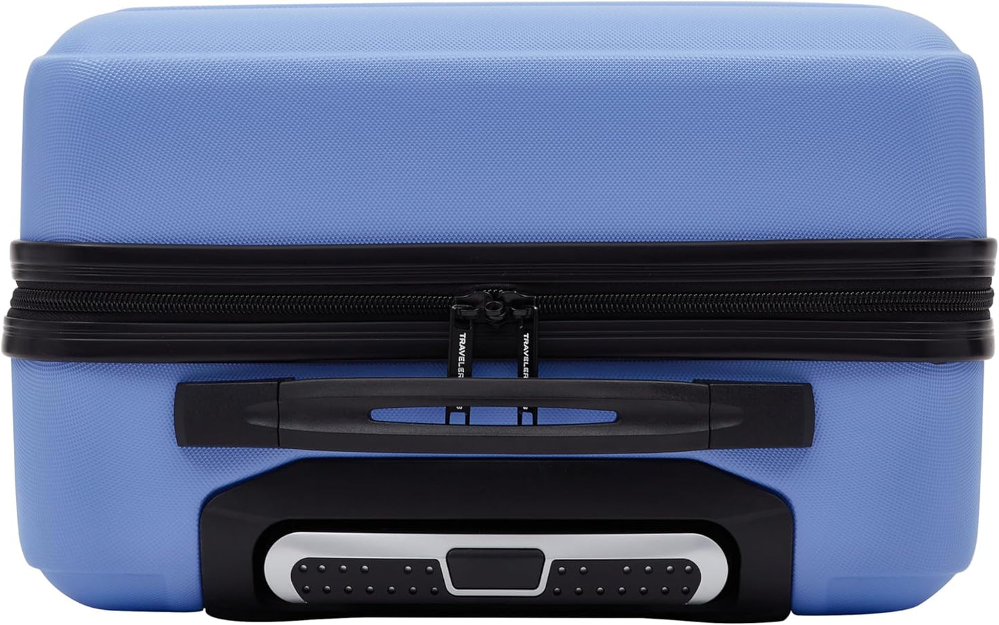 Travelers Club Spinner Luggage, Skyline Blue, 22-Inch Carry-On
