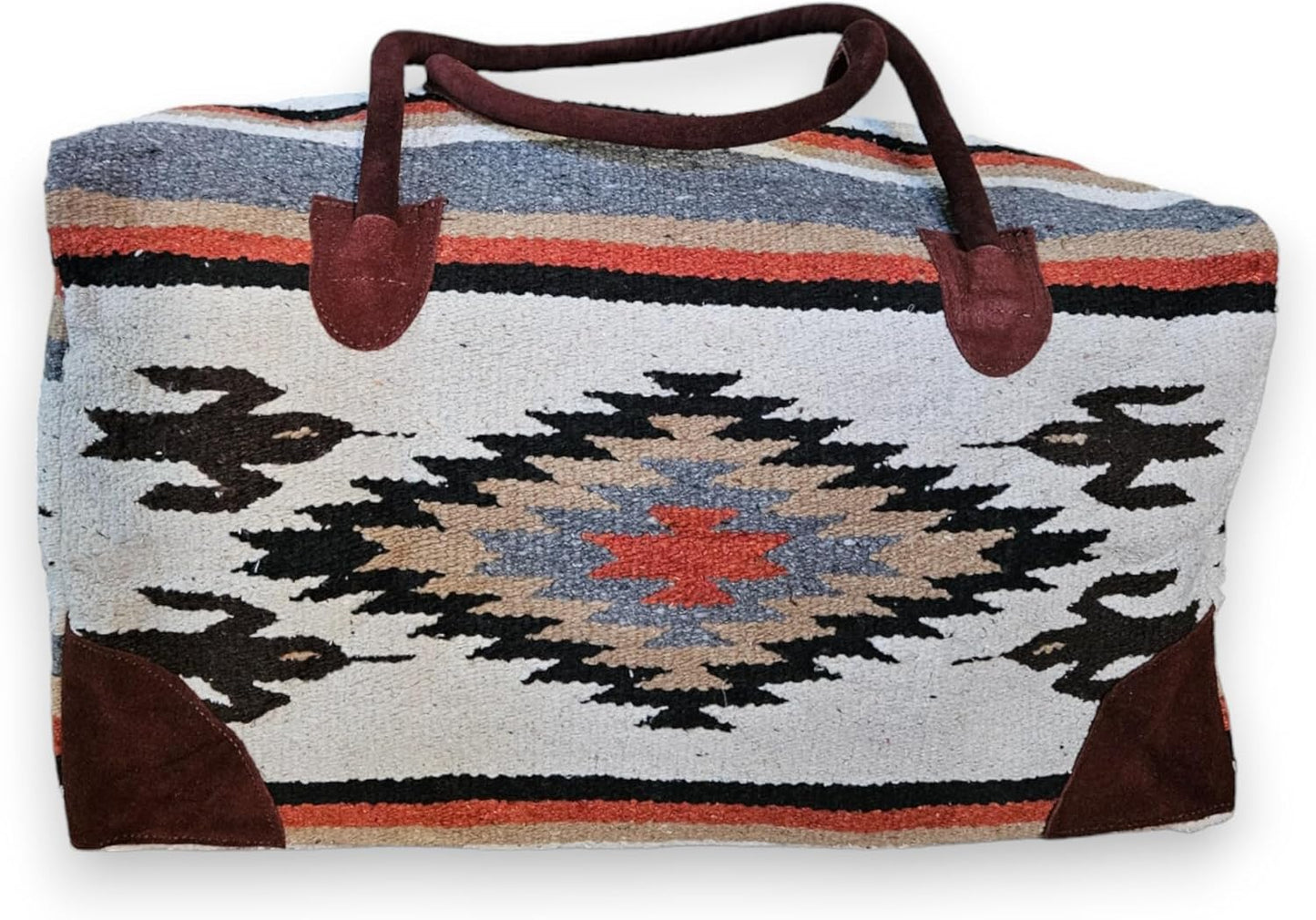 Southwestern Large Weekender Travel Bag Western Duffle Bag Boho Travel Bag
