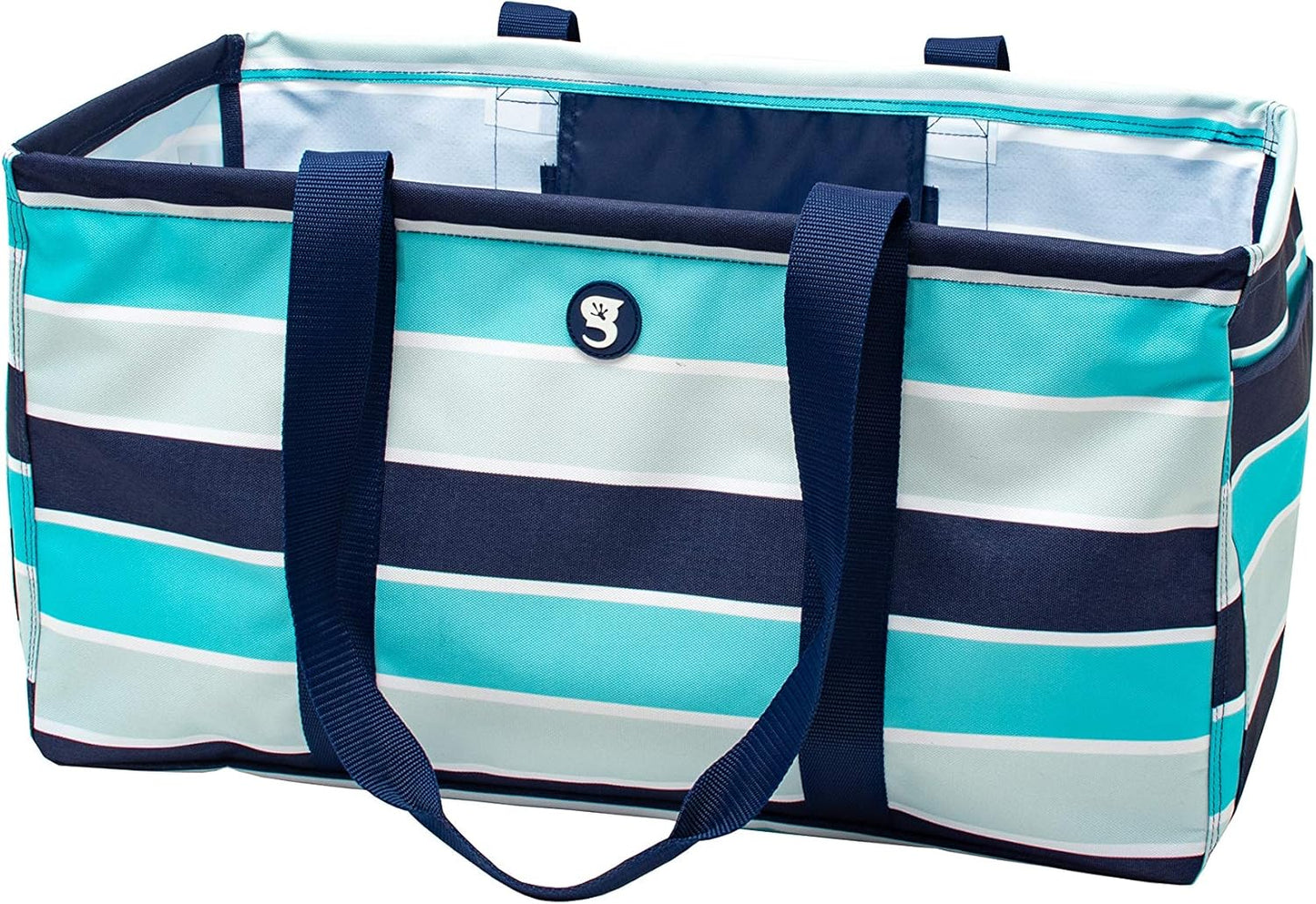geckobrands Large Utility Tote - Durable Multipurpose Bag for Beach, Travel, Shopping & Outdoor Activities