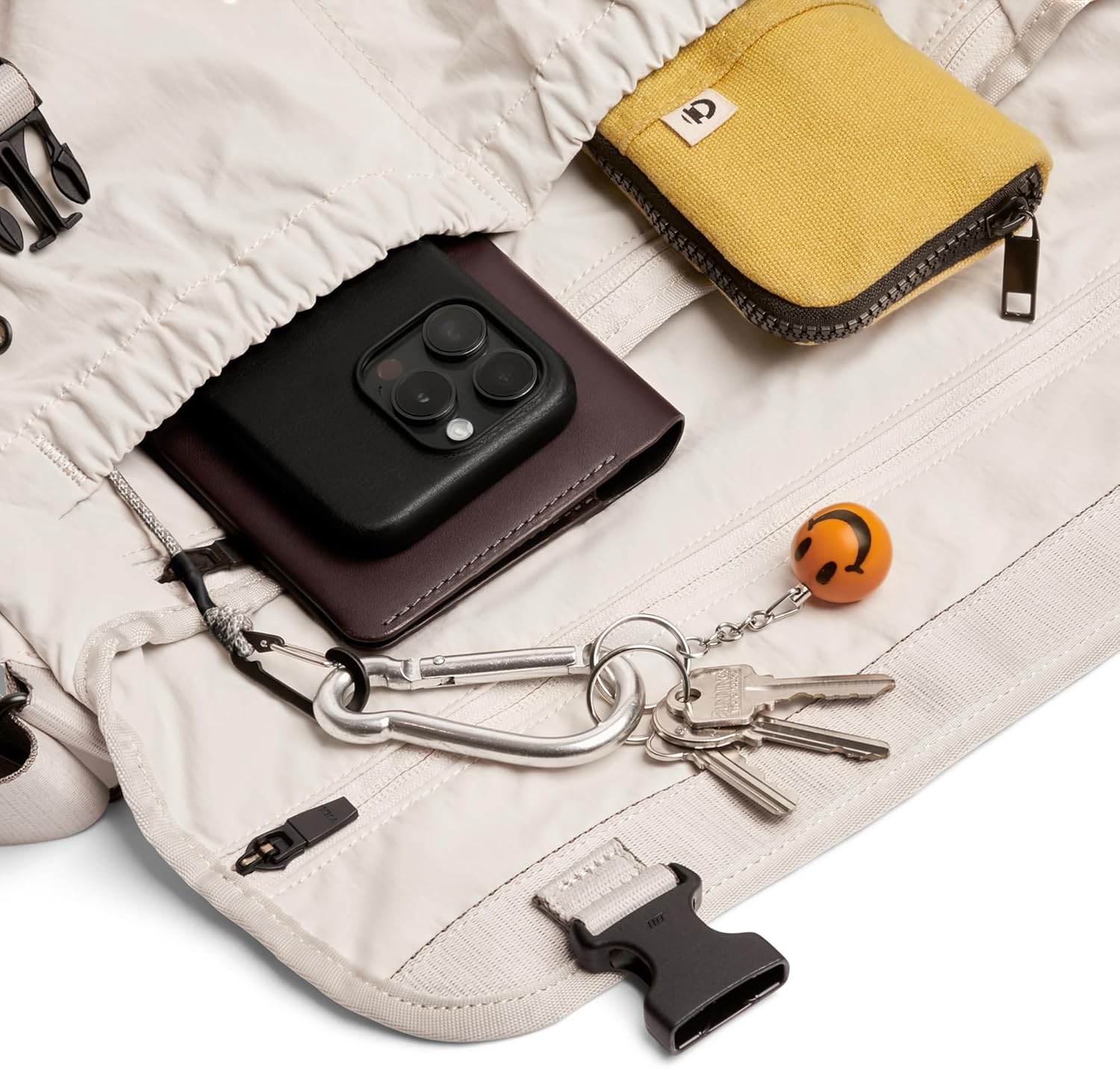 Bellroy Cinch Messenger (12 liter lightweight shoulder bag, water-resistant fabric, effortless